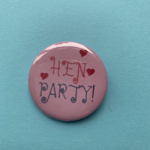 Insignes pin 32mm hen - x,