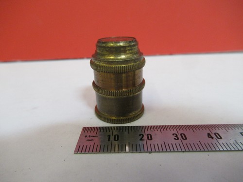 Objectif antique laiton - objectif,
