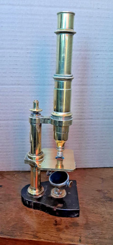 Ancien microscope dit pasteur - ancien,